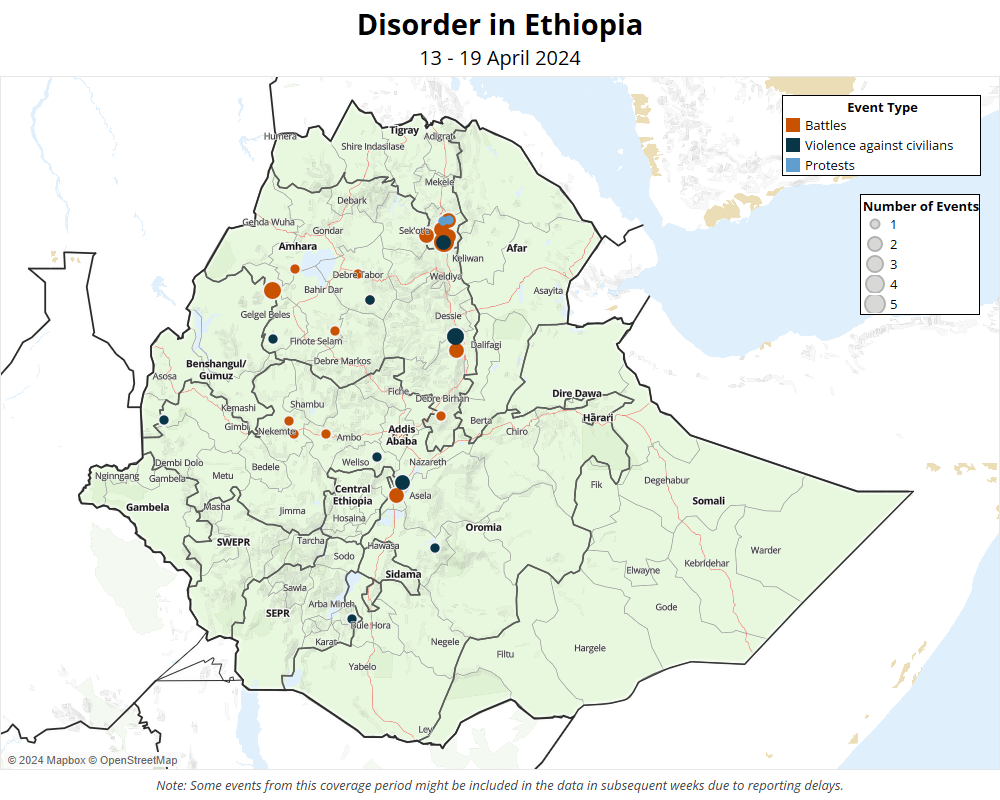 Disorder in Ethiopia - EPO Disorder in Ethiopia - EPO 13-19 April 2024