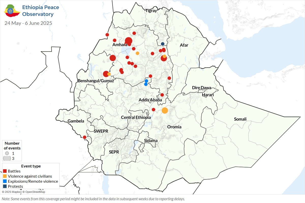 Ethiopia situation update (11 June 2025)